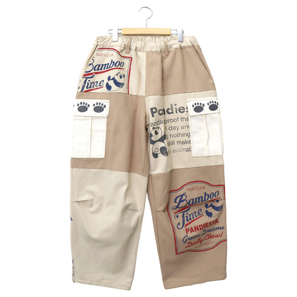 PANDIESTA シンメトリー 切替 リメイク カーゴパンツ(595958 MENS/WOMENS)