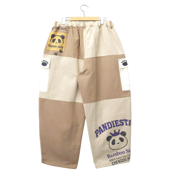 PANDIESTA シンメトリー 切替 リメイク カーゴパンツ(595958 MENS/WOMENS)