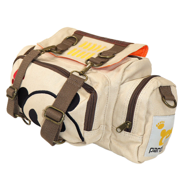 熊猫謹製 ミリタリー ドラム型 ウエストバッグ（595901 MENS/WOMENS)