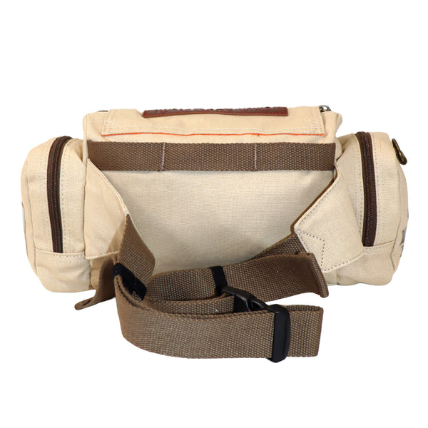 熊猫謹製 ミリタリー ドラム型 ウエストバッグ（595901 MENS/WOMENS)