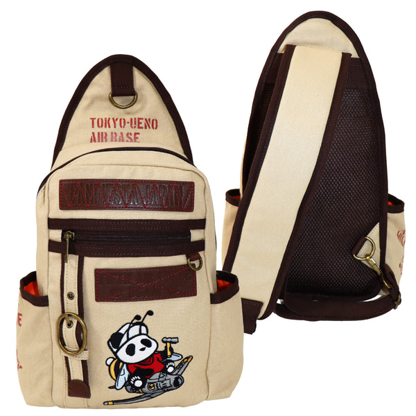熊猫謹製 ミリタリー ワンショルダー バッグ（595900 MENS/WOMENS)