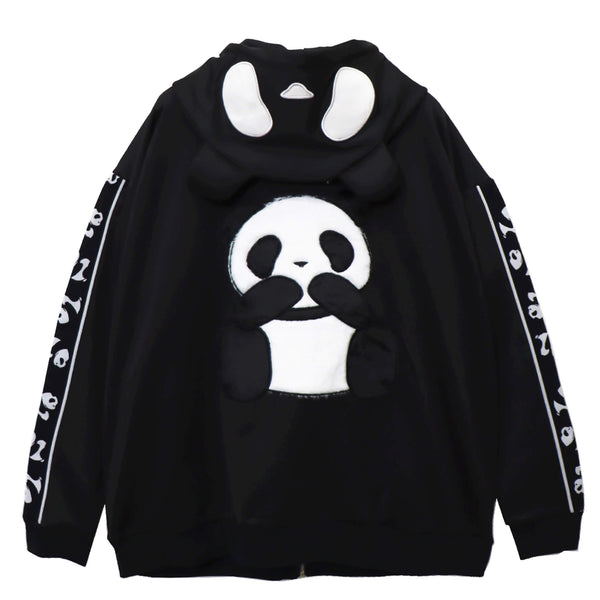 PANDIESTA ぬいぐるみパンダ フルジップ パーカー (595103 MENS/WOMENS)