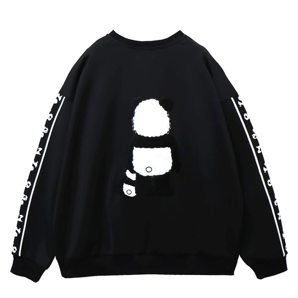 PANDIESTA ぬいぐるみパンダ プルオーバー (595105 MENS/WOMENS)
