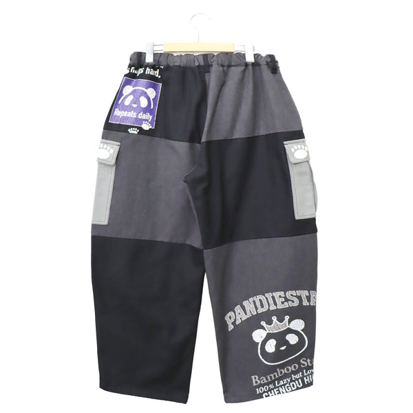 PANDIESTA シンメトリー 切替 リメイク カーゴパンツ(595958 MENS/WOMENS)