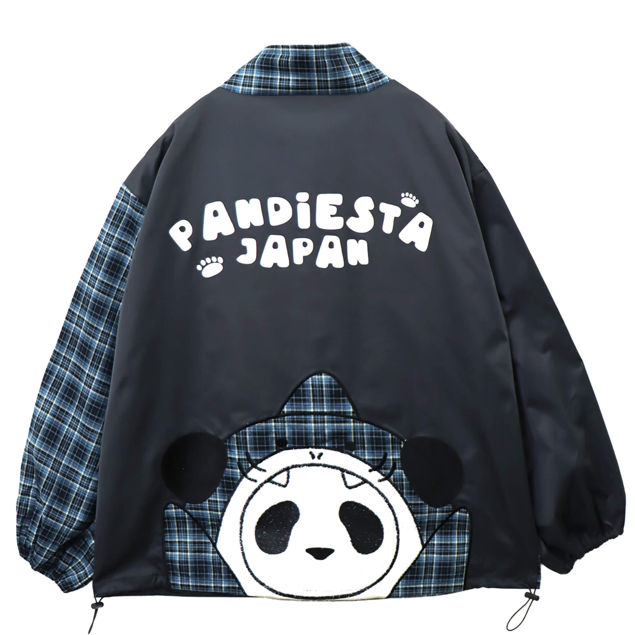 PANDIESTA パンダジャケット ブラック パンディエスタ PANDIESTA 中華風パンダさん BIGシルエット MA-1