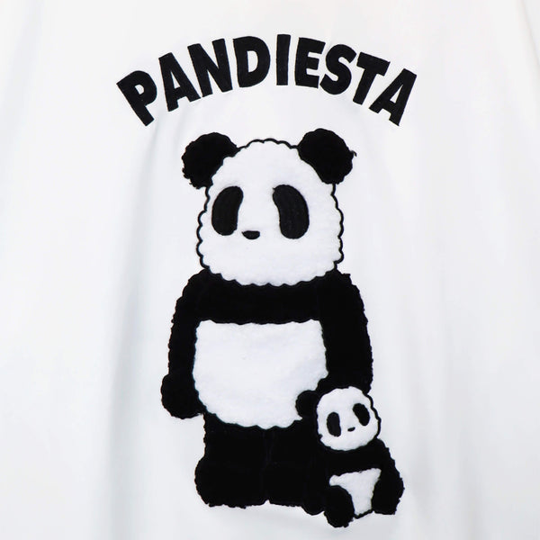 PANDIESTA ぬいぐるみパンダ プルオーバー (595105 MENS/WOMENS)