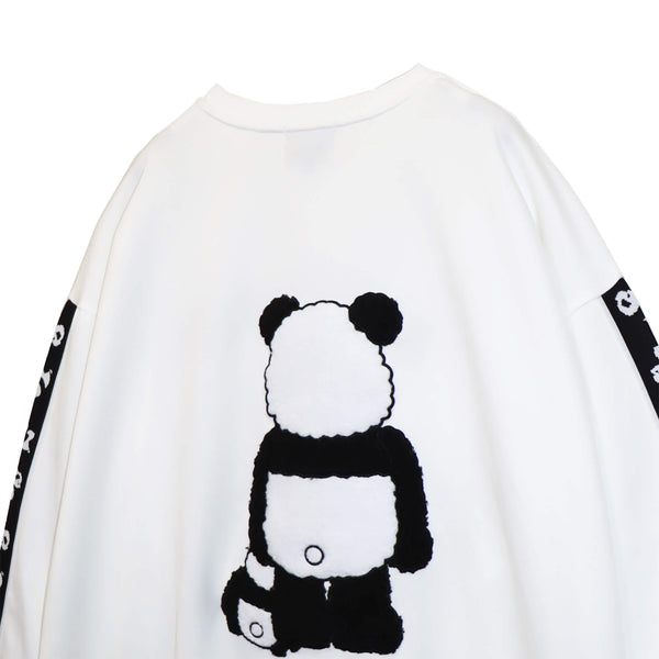 PANDIESTA ぬいぐるみパンダ プルオーバー (595105 MENS/WOMENS)