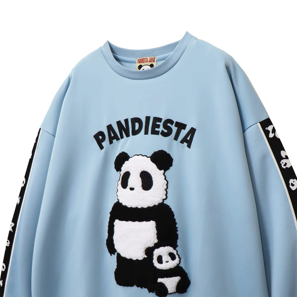 PANDIESTA ぬいぐるみパンダ プルオーバー (595105 MENS/WOMENS)