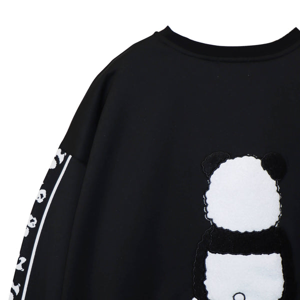 PANDIESTA ぬいぐるみパンダ プルオーバー (595105 MENS/WOMENS)