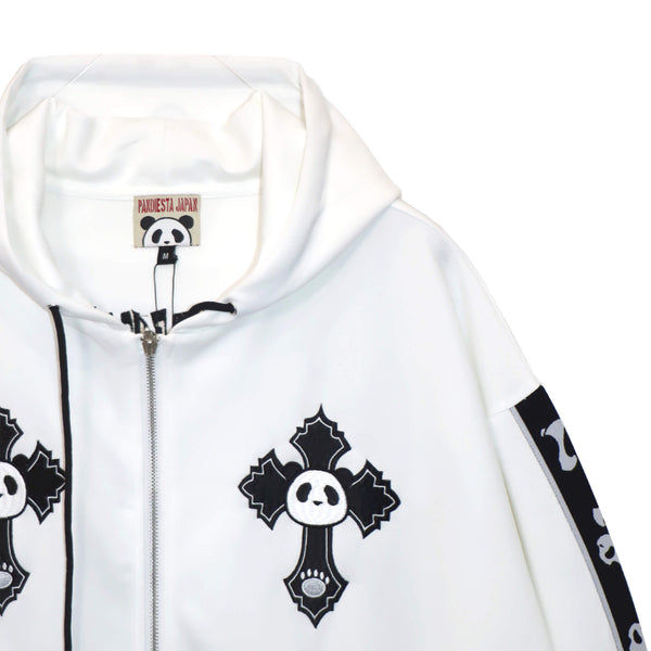 PANDIESTA ぬいぐるみパンダ フルジップ パーカー (595103 MENS/WOMENS)