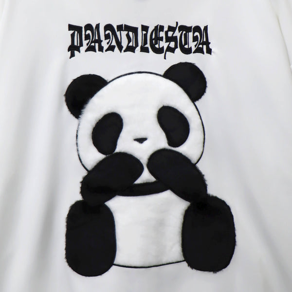 PANDIESTA ぬいぐるみパンダ フルジップ パーカー (595103 MENS/WOMENS)