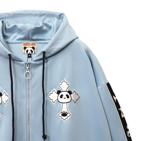 PANDIESTA ぬいぐるみパンダ フルジップ パーカー (595103 MENS/WOMENS)