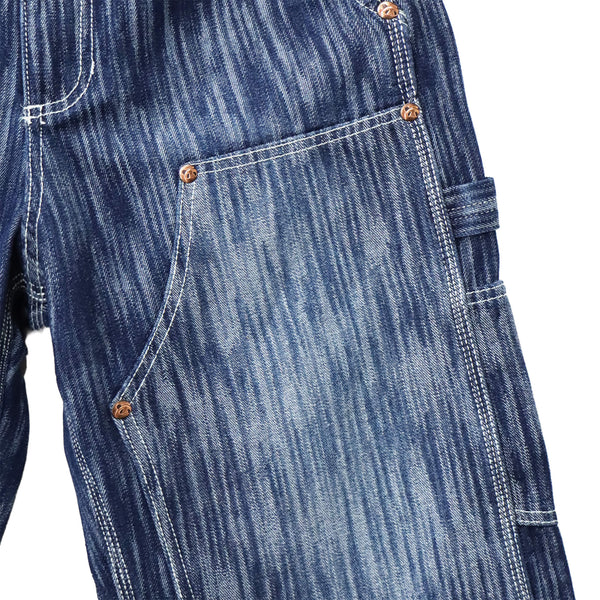 熊猫謹製 ウェーブ ジャガード ダブルニー ぺインター パンツ(595651 MENS)