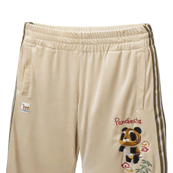 PANDIESTA タイガーパンダ ベロア ジャージ パンツ(595207 MENS/WOMENS)