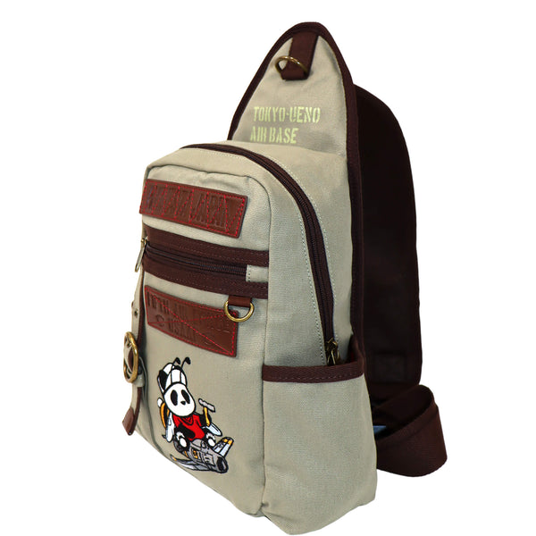 熊猫謹製 ミリタリー ワンショルダー バッグ（595900 MENS/WOMENS)