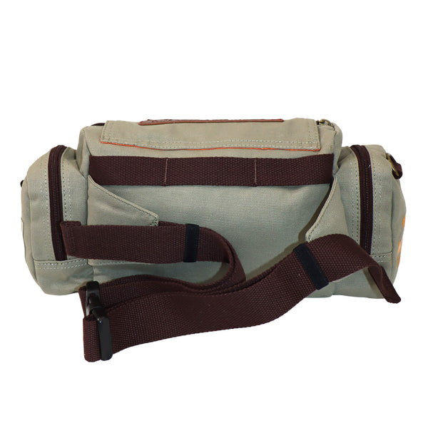 熊猫謹製 ミリタリー ドラム型 ウエストバッグ（595901 MENS/WOMENS)