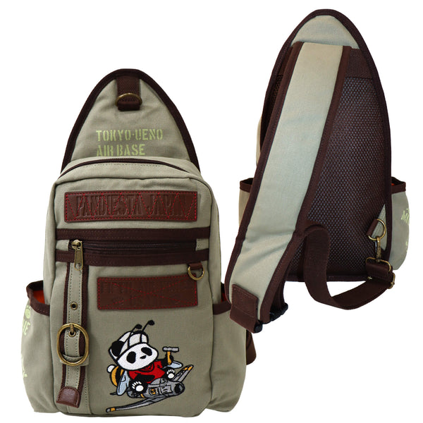 熊猫謹製 ミリタリー ワンショルダー バッグ（595900 MENS/WOMENS)