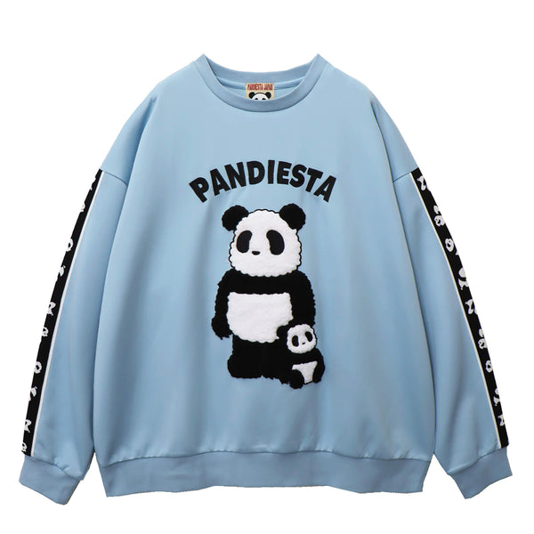 PANDIESTA ぬいぐるみパンダ プルオーバー (595105 MENS/WOMENS)