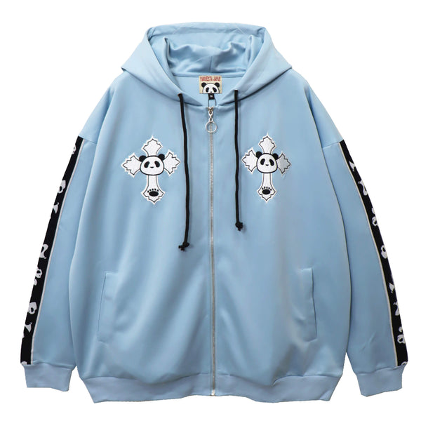 PANDIESTA ぬいぐるみパンダ フルジップ パーカー (595103 MENS/WOMENS)