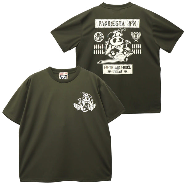PANDIESTA AIR FORCE PANDA ドライメッシュTee(585888)