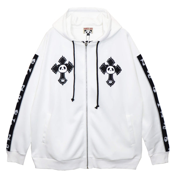 PANDIESTA ぬいぐるみパンダ フルジップ パーカー (595103 MENS/WOMENS)