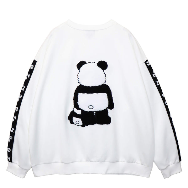 PANDIESTA ぬいぐるみパンダ プルオーバー (595105 MENS/WOMENS)
