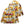 PANDIESTA BEER＆CARS PANDA 総柄 オープンシャツ(595321 MENS)